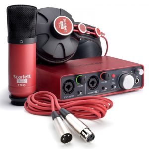 پکیج استودیوییFocusrite Scarlett 2i2 Studio Bundle