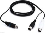 کابل میدی به یو اس بی Alesis USB MIDI Cable