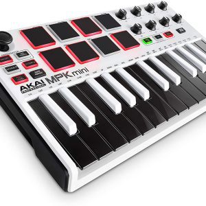 میدی کنترلر AKAI MPK Mini MKII WHITE