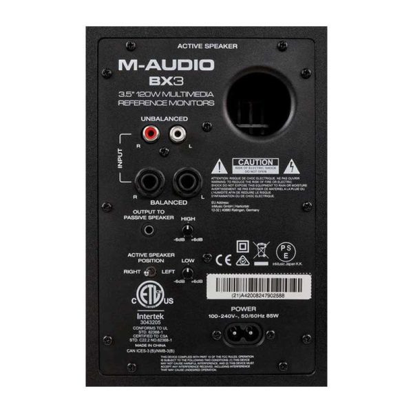 اسپیکر مانیتورینگ M-Audio BX3 اسپیکر مانیتورینگ M-Audio BX3