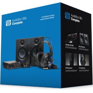 پکیج استودیویی Presonus AudioBox 96K COMPLETE