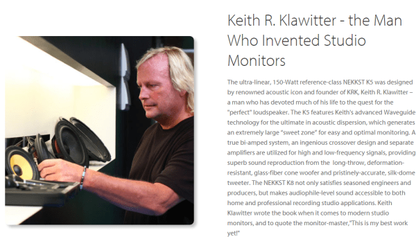 اسپیکر مانیتور Behringer NEKKST K6