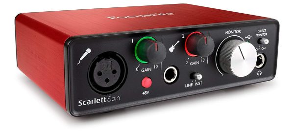 Focusrite Scarlett Solo Studio Pack G2