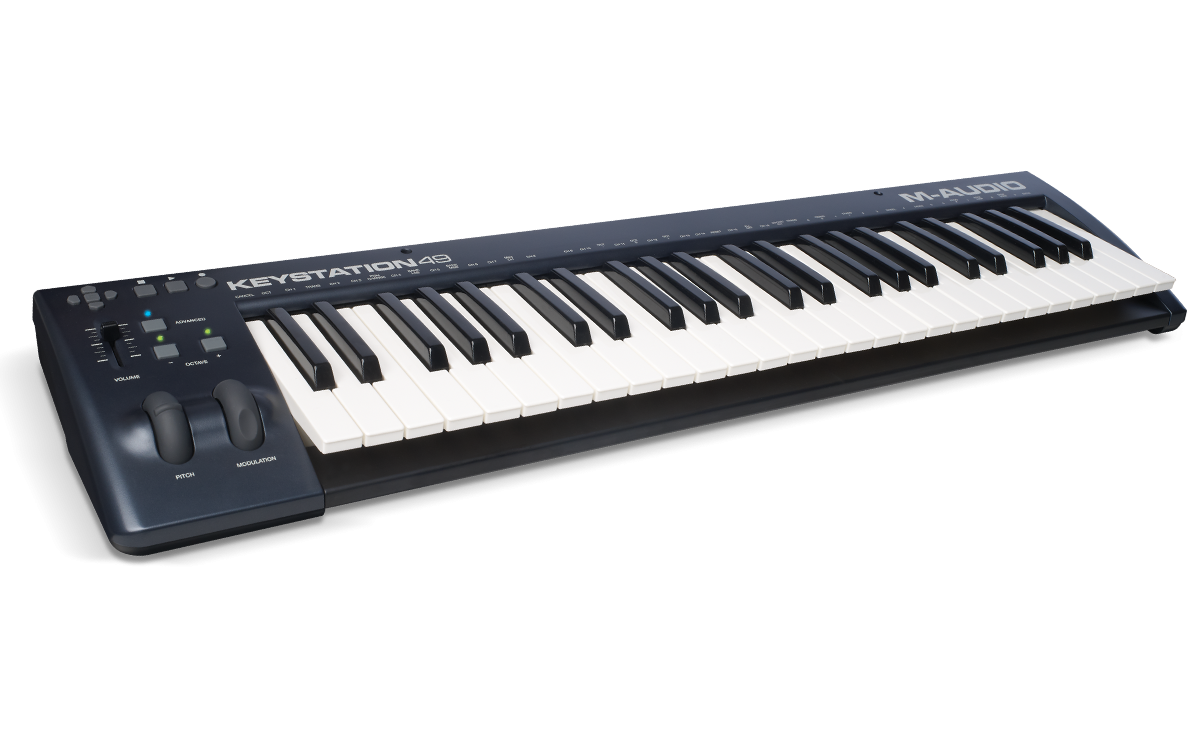 میدی کنترلر کارکرده M-Audio KeyStation 49 MKII