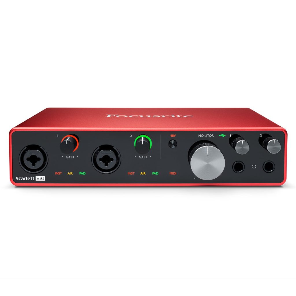 کارت صدا Focusrite Scarlett 8i6 3rd Gen