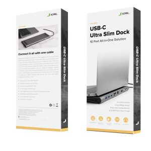 هاب JCPAL Usb-C Ultra Slim Dock