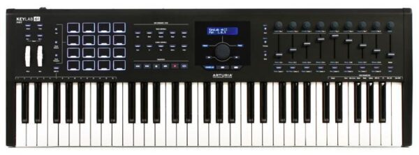 میدی کنترلر Arturia KeyLab 61 MKII Black میدی کنترلر Arturia KeyLab 61 MKII Black